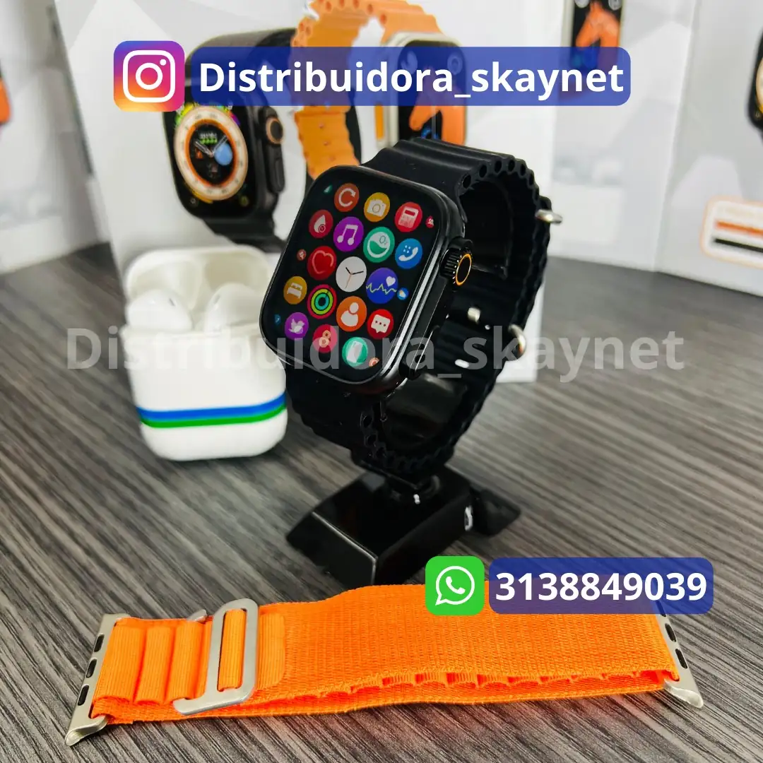 Combo reloj y audífonos Serie 8 ULTRA 