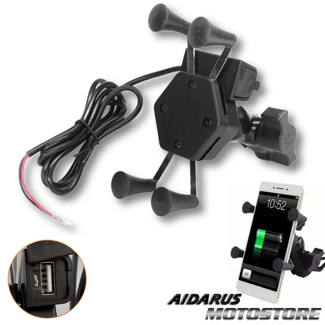 PORTA CELULAR ASPA CON CARGADOR