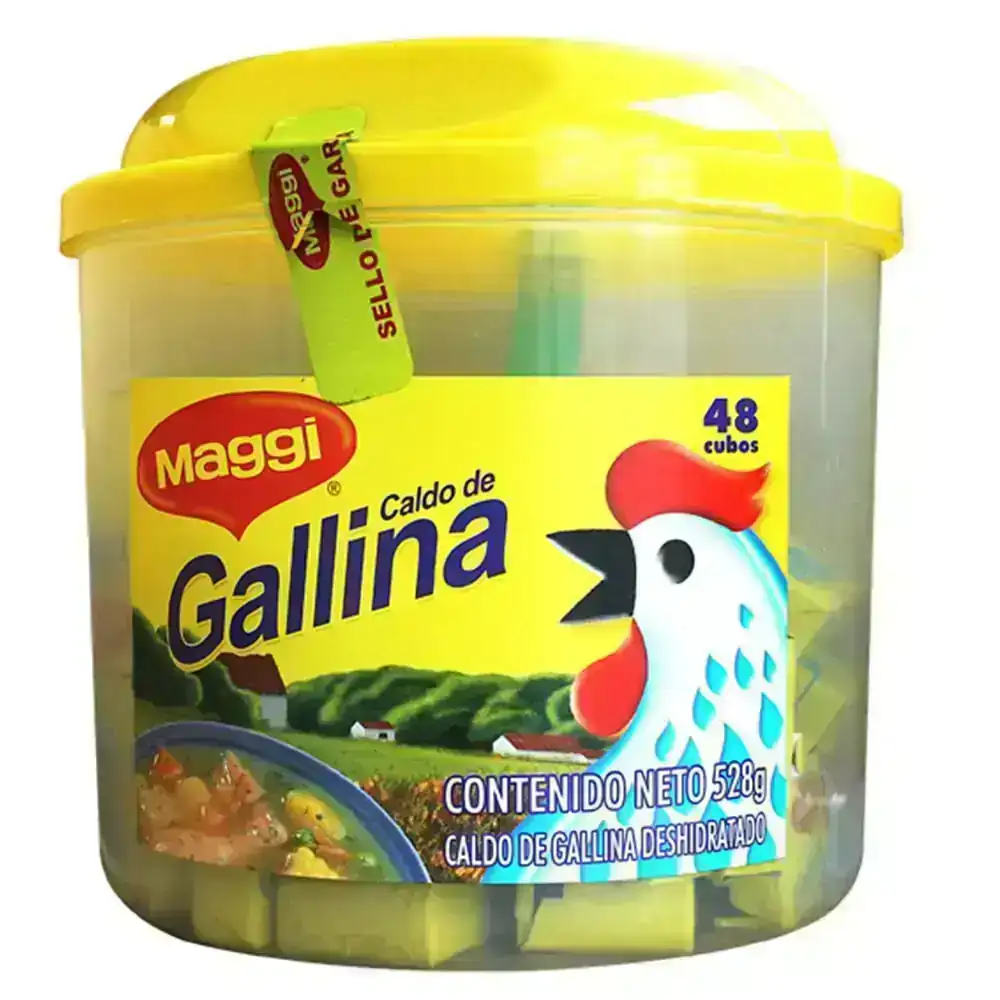 Caldo de Gallina Maggi x 48 Cubos
