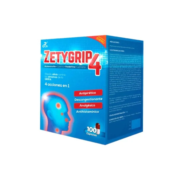 ZETYGRIP X 100 CAPS
