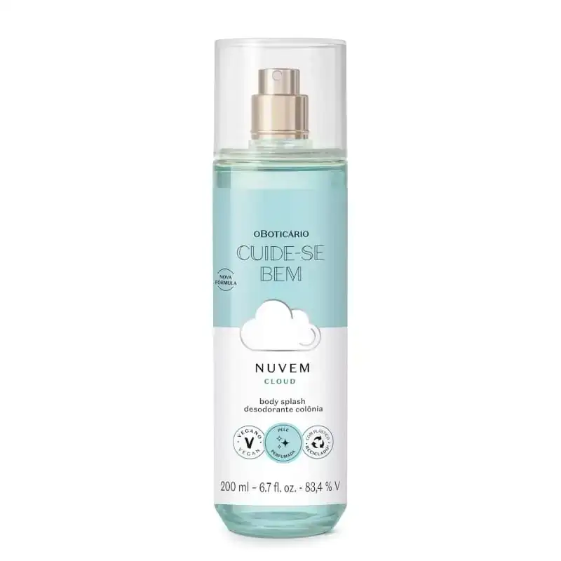  Body Splash Colonia Cuide-se Bem Nuvem 200ml