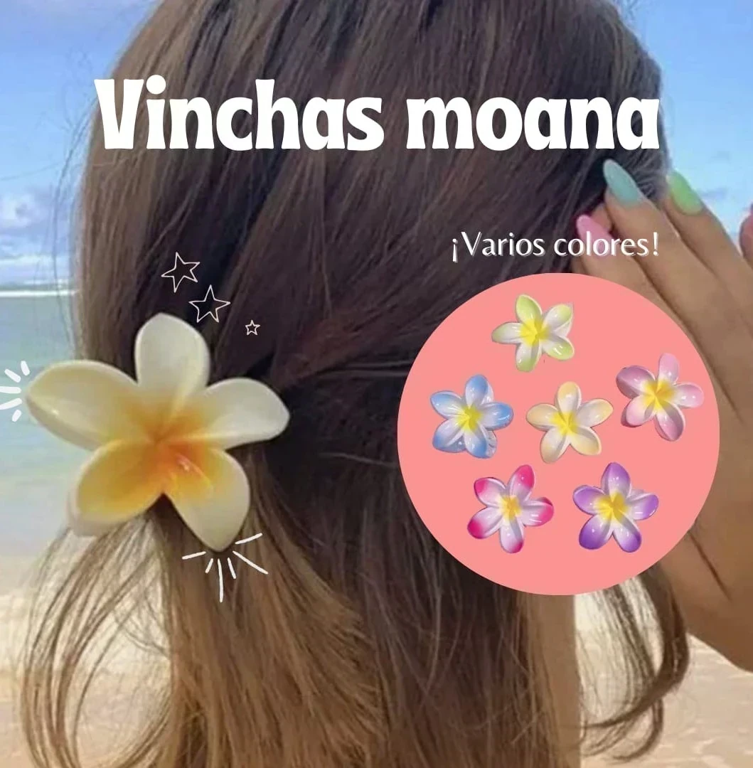 Vinchas moana 🌸🌺🪷🌼