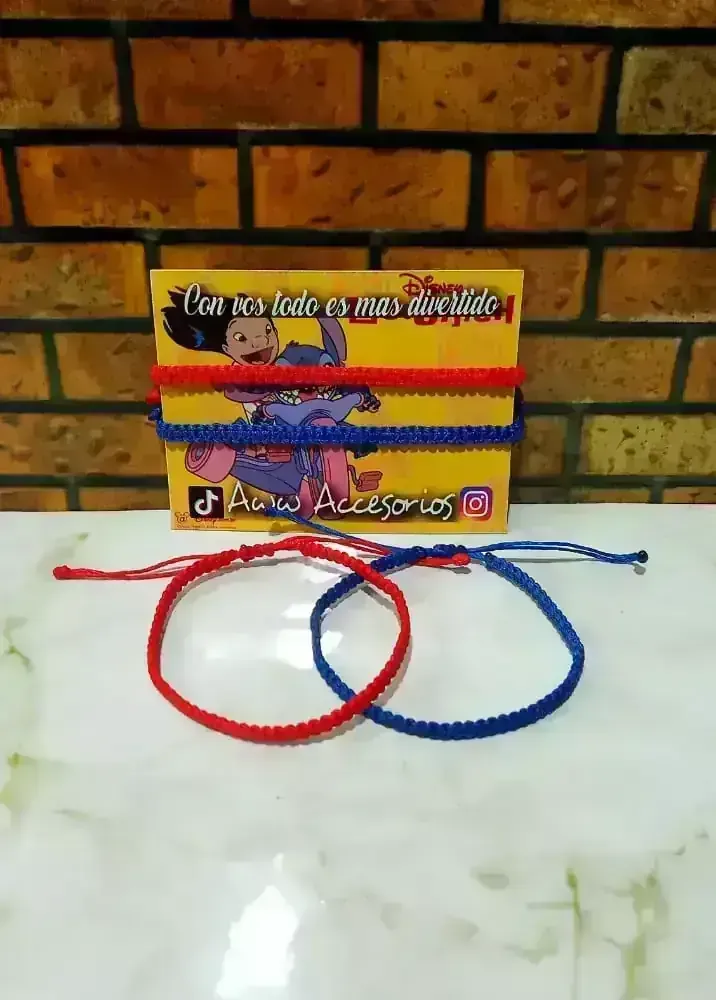 Pulseras x2 con temática  4