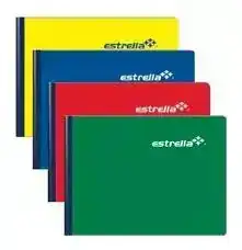 Libreta cosida cuadro 5 italiana Estrella