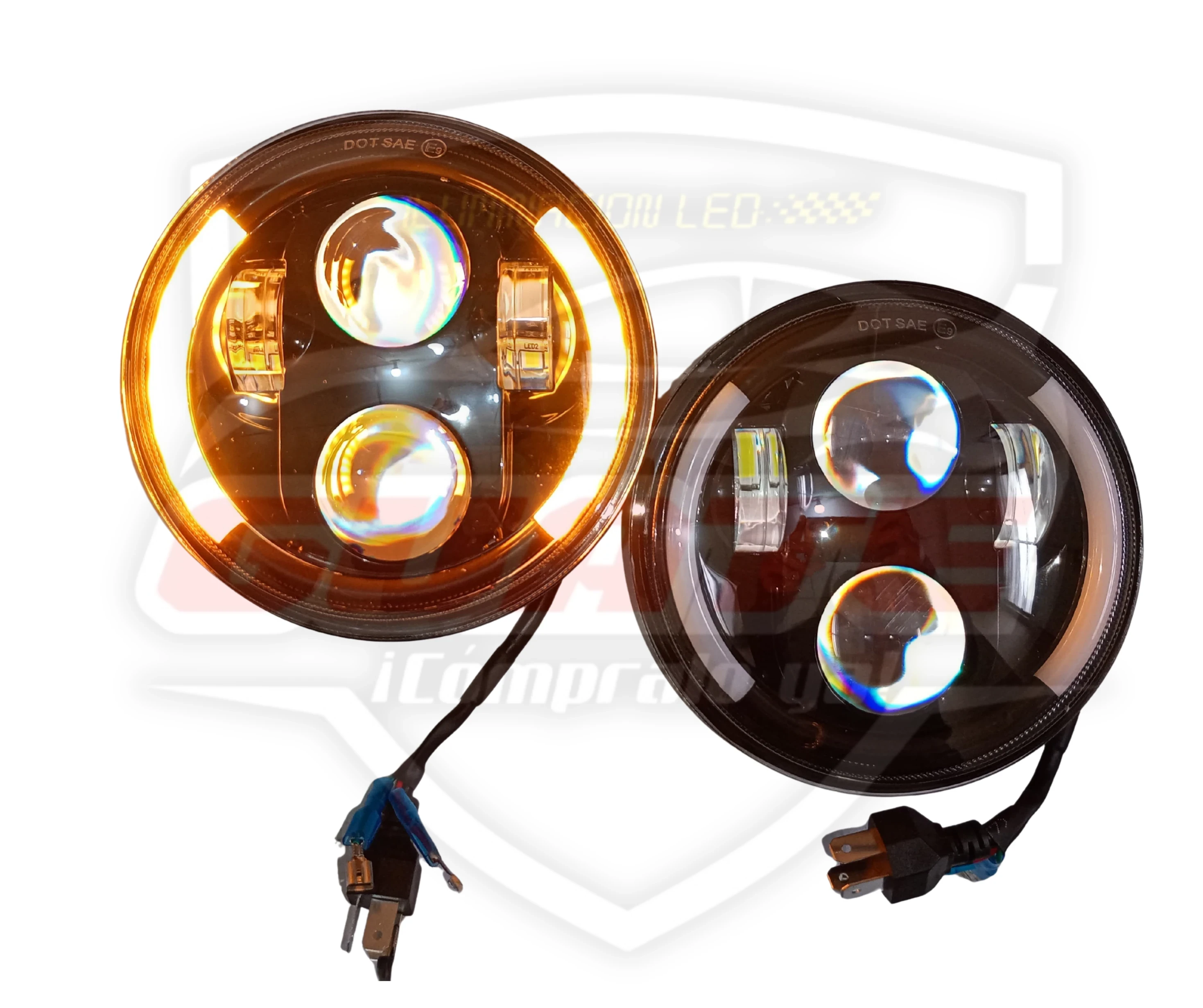 SILVINES LED 5.5" SPOT 4