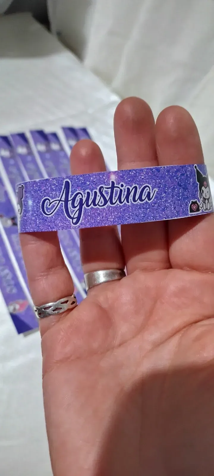 Pulseras de papel pack por 100 unidades  2