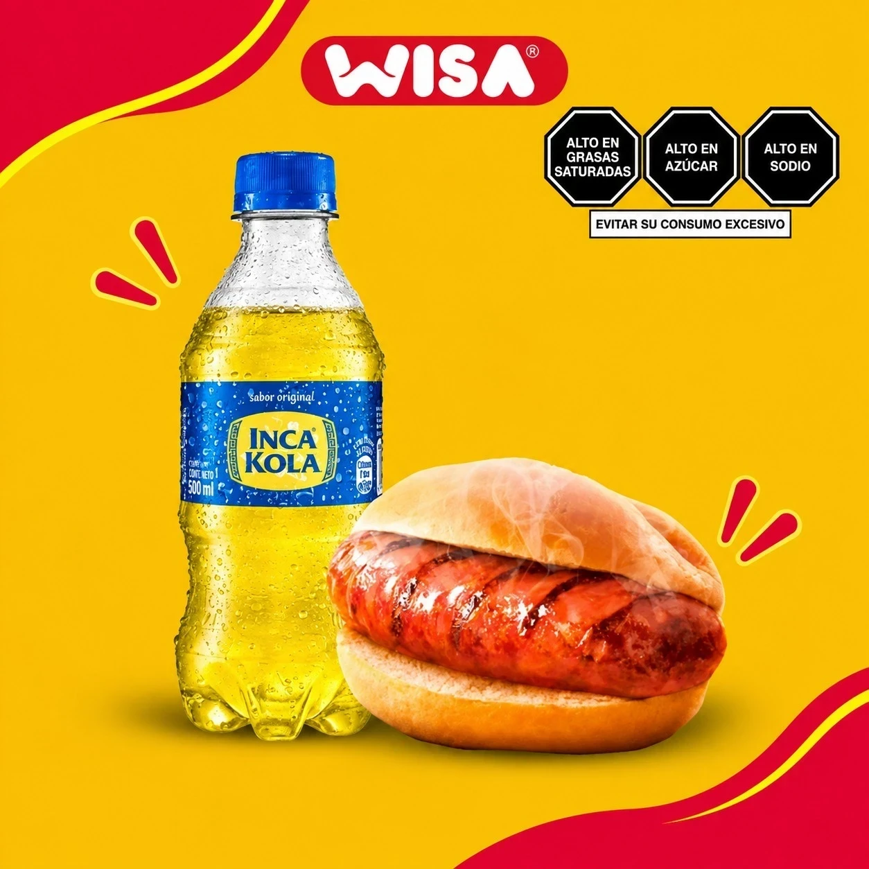 Choripan + Inca Kola 300 ML