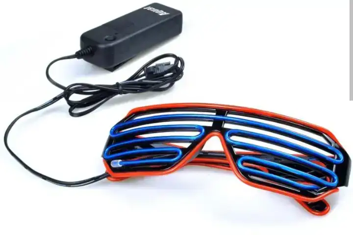 Anteojo rayado doble hilo led 2