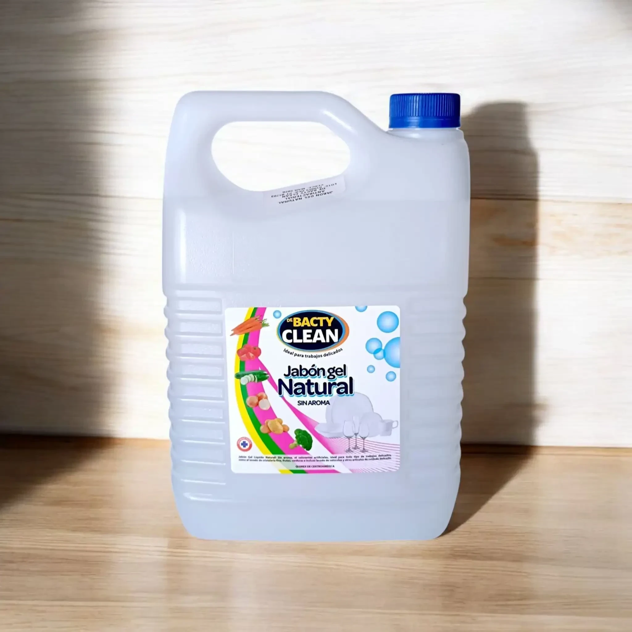 JABON LIQUIDO SIN AROMA NI COLORANTE 