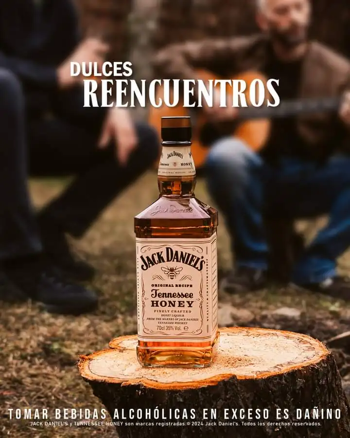 Whisky JACK DANIEL'S Tennessee Honey Botella 750ml 2