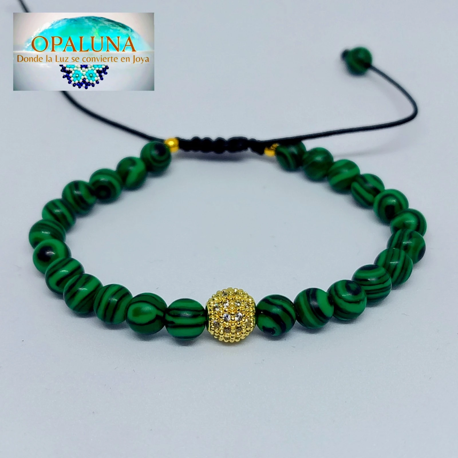 Pulsera Malaquita 2