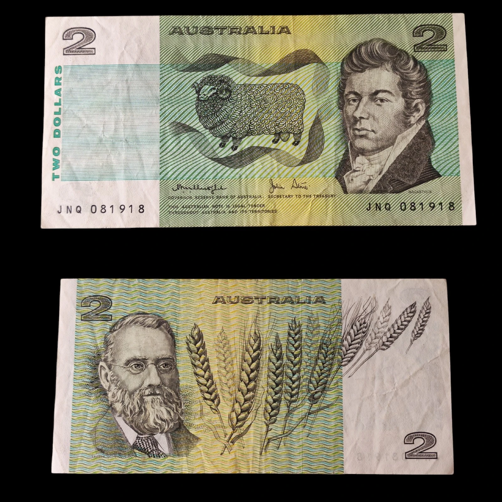 ° Australia 2 Dólares Circulado 