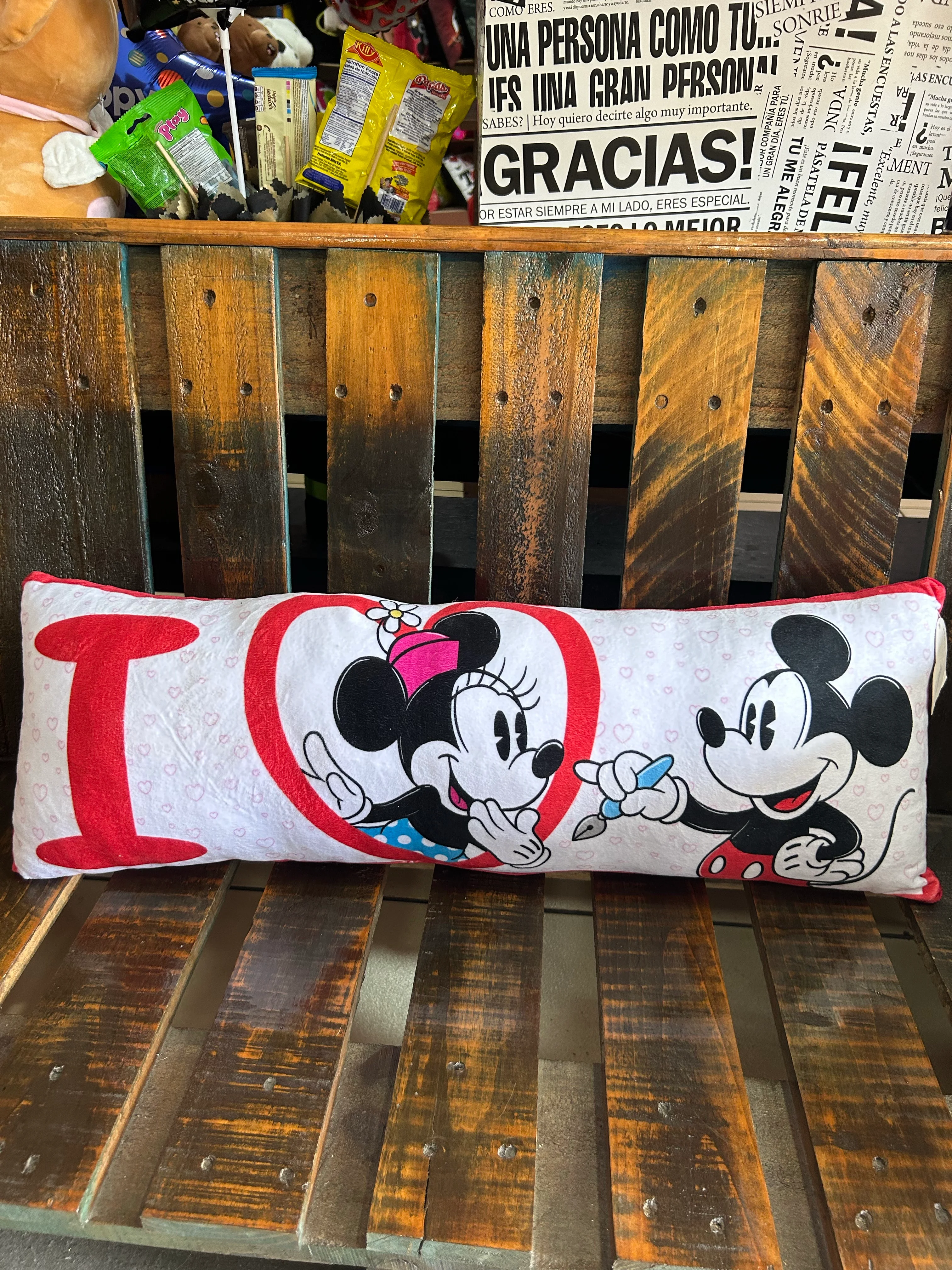 Almohada Mickey y Minnie