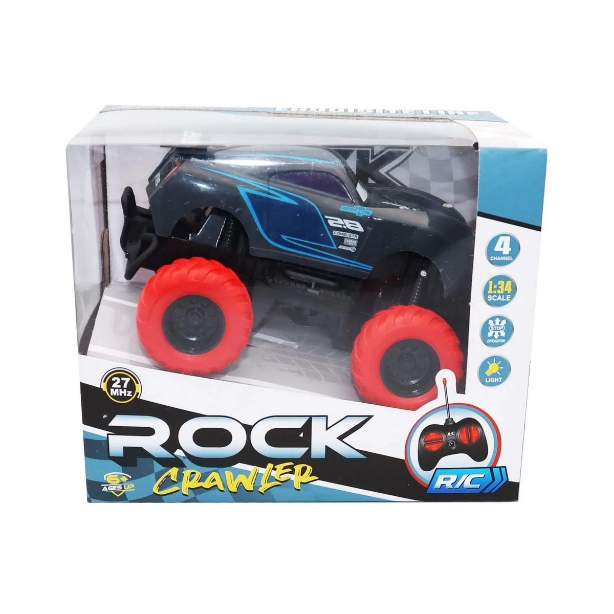 Carro Cars Monster Contro Remoto  4