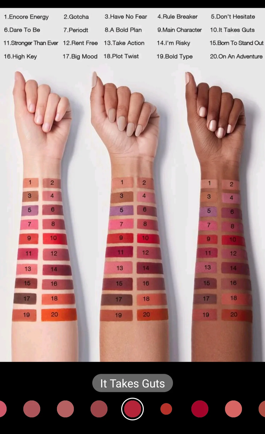 Labial en barra matte sheglam 8
