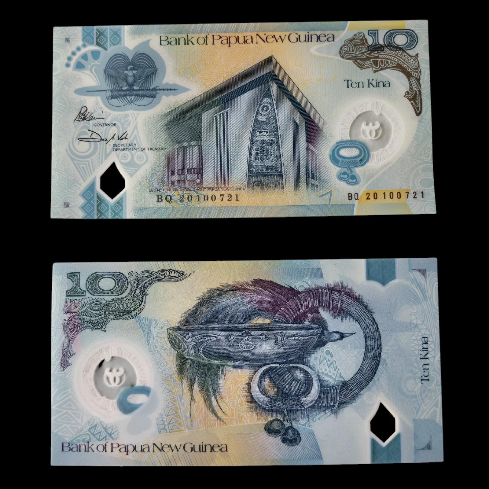 ° Papúa Nueva Guinea 10 Kina UNC