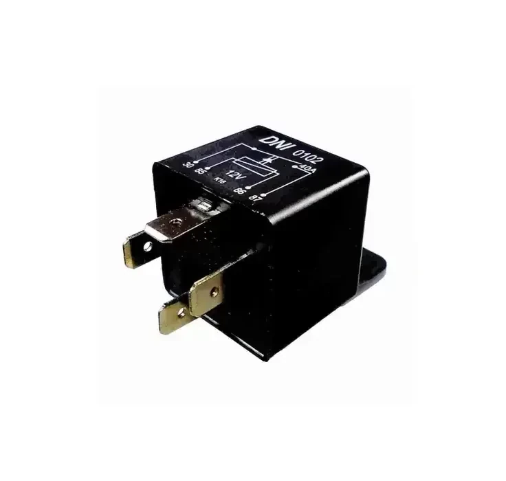 Relay auxiliar 12v  4 terminales kw0102