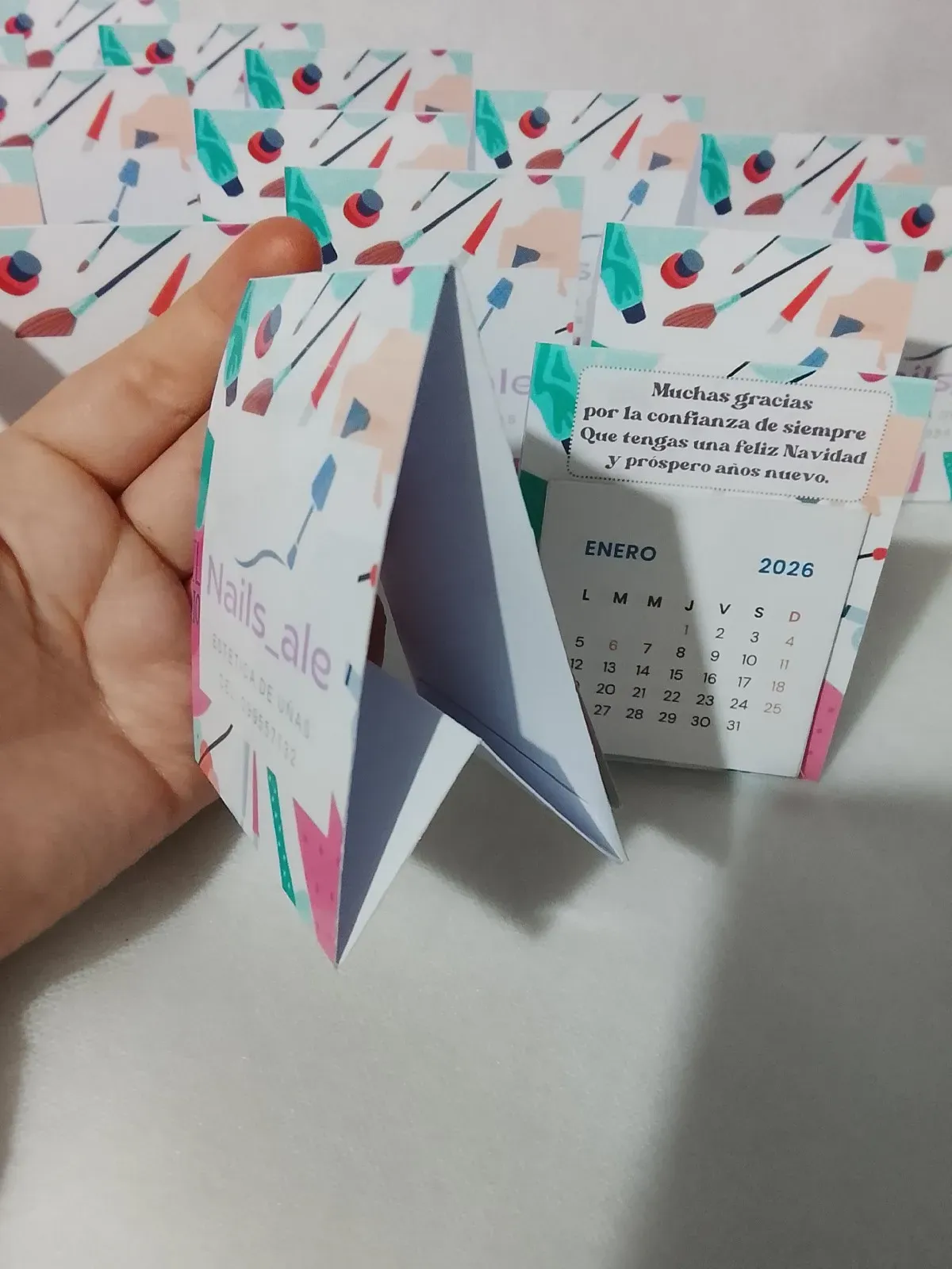 Calendario carpa chico pack por 10 unidades  4