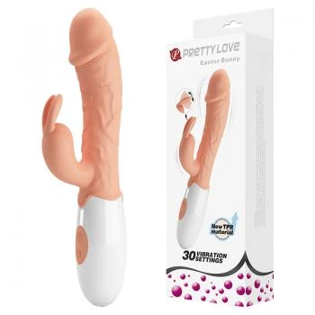Vibrador con estimulacion de clitoris