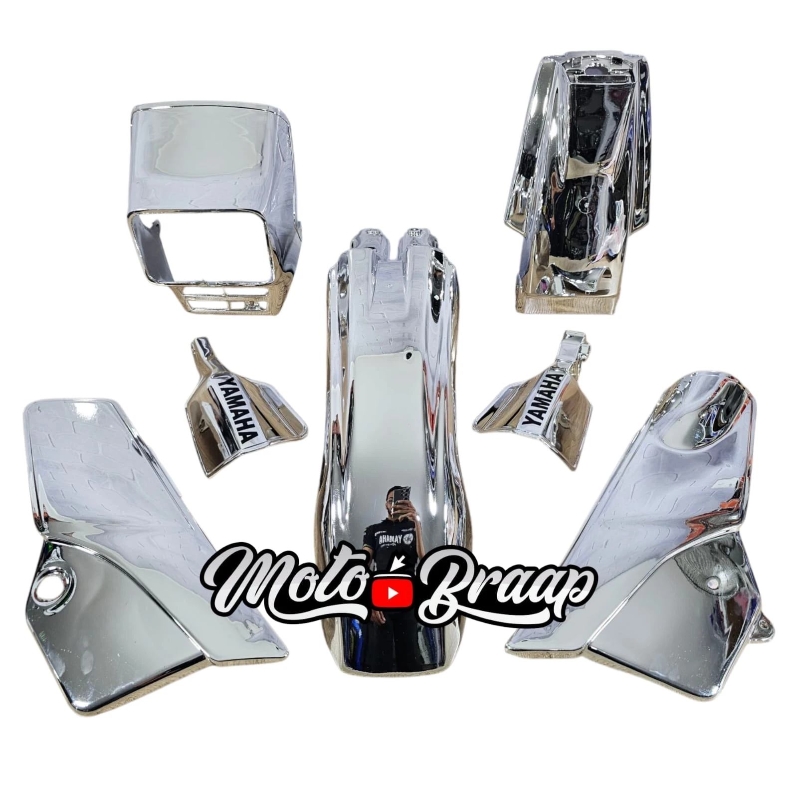 DT 125 KIT DE PLASTICOS CROMO