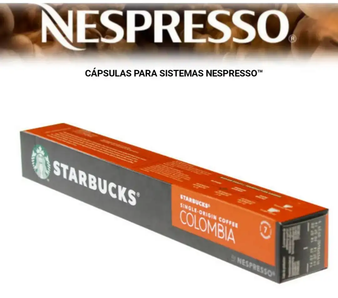 Starbucks Colombia Nespresso 