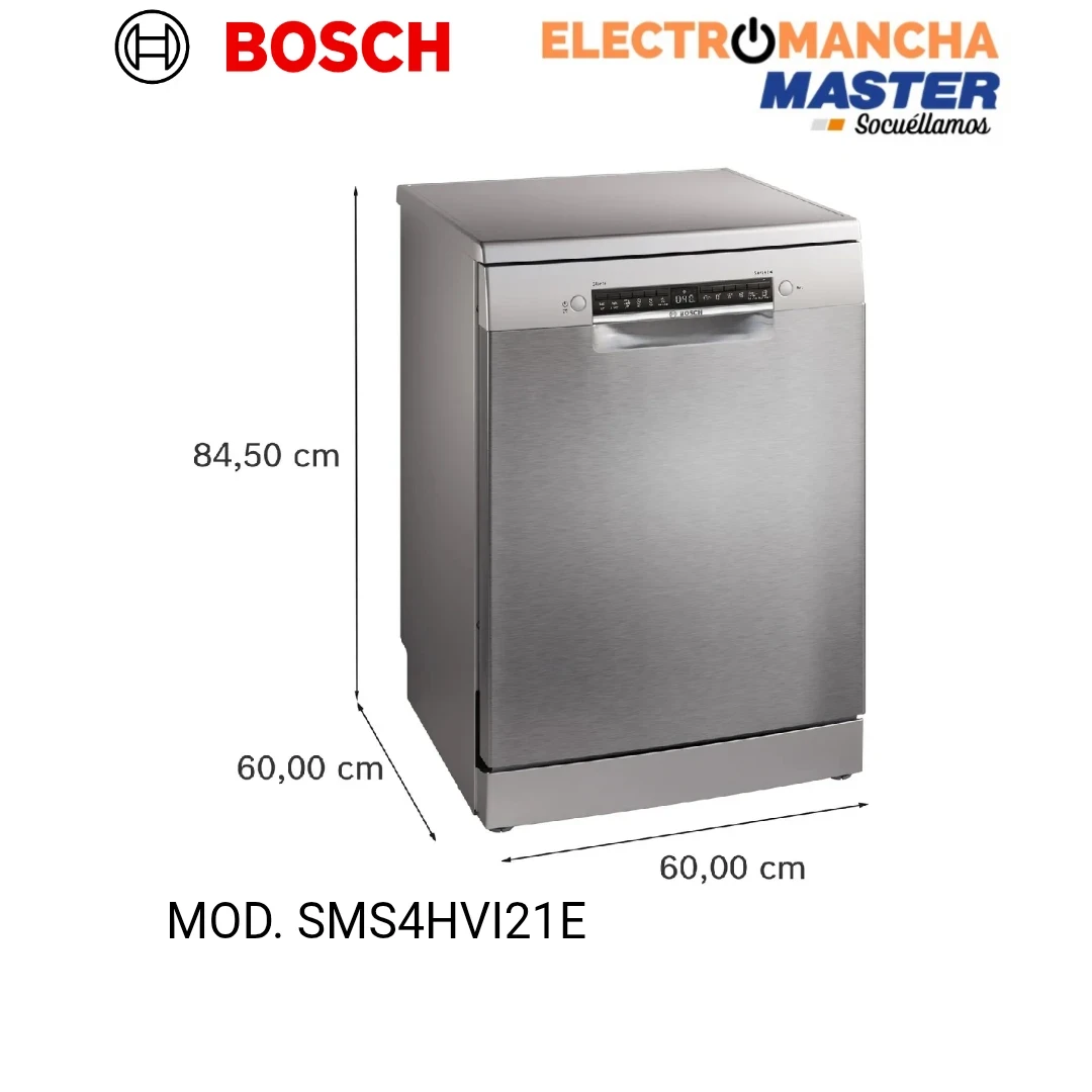 LAVAVAJILLAS BOSCH SMS4HVI21E 14 CUB. 3 BANDEJA CLASE C 3