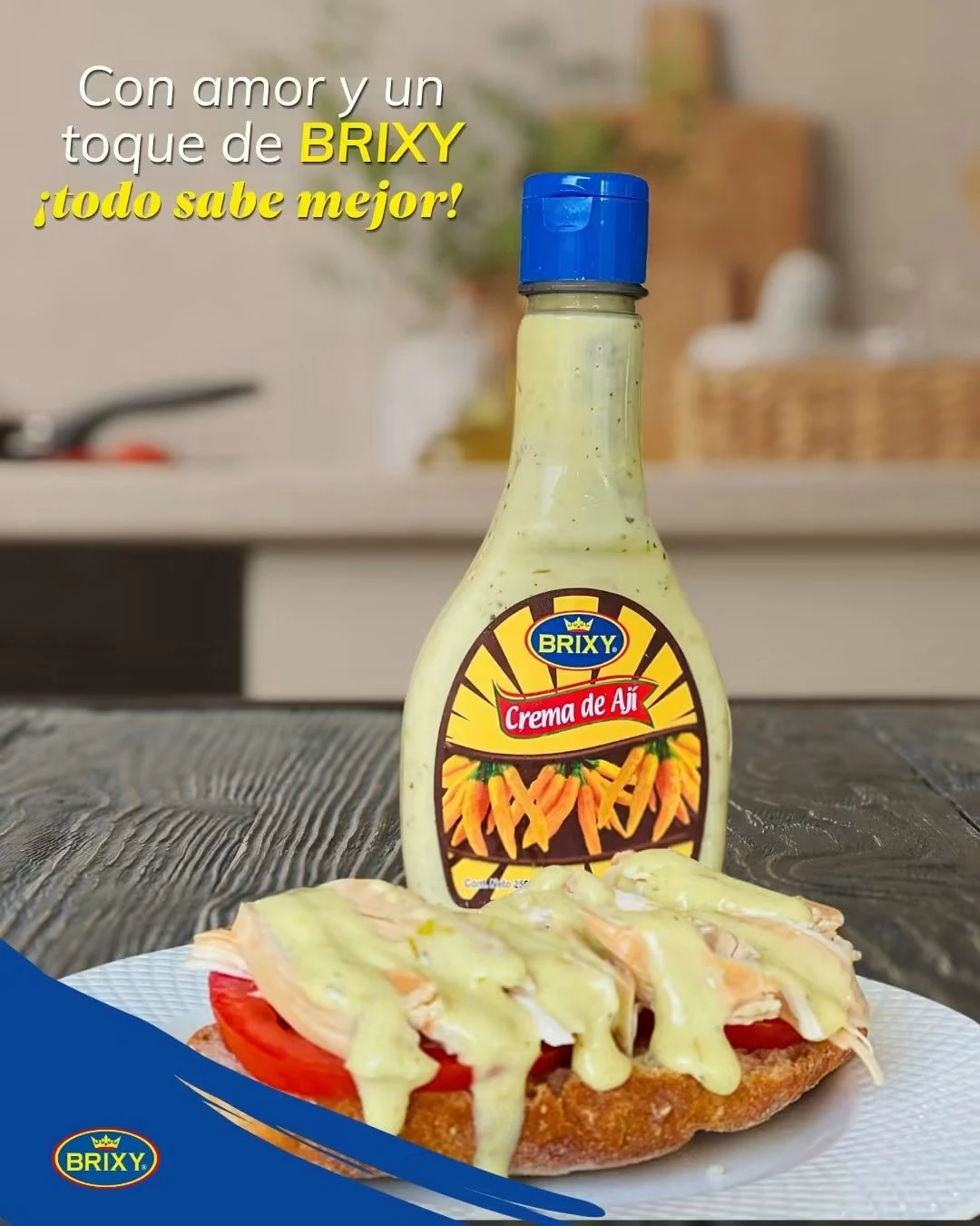 BRIXY CREMA DE AJI 250g