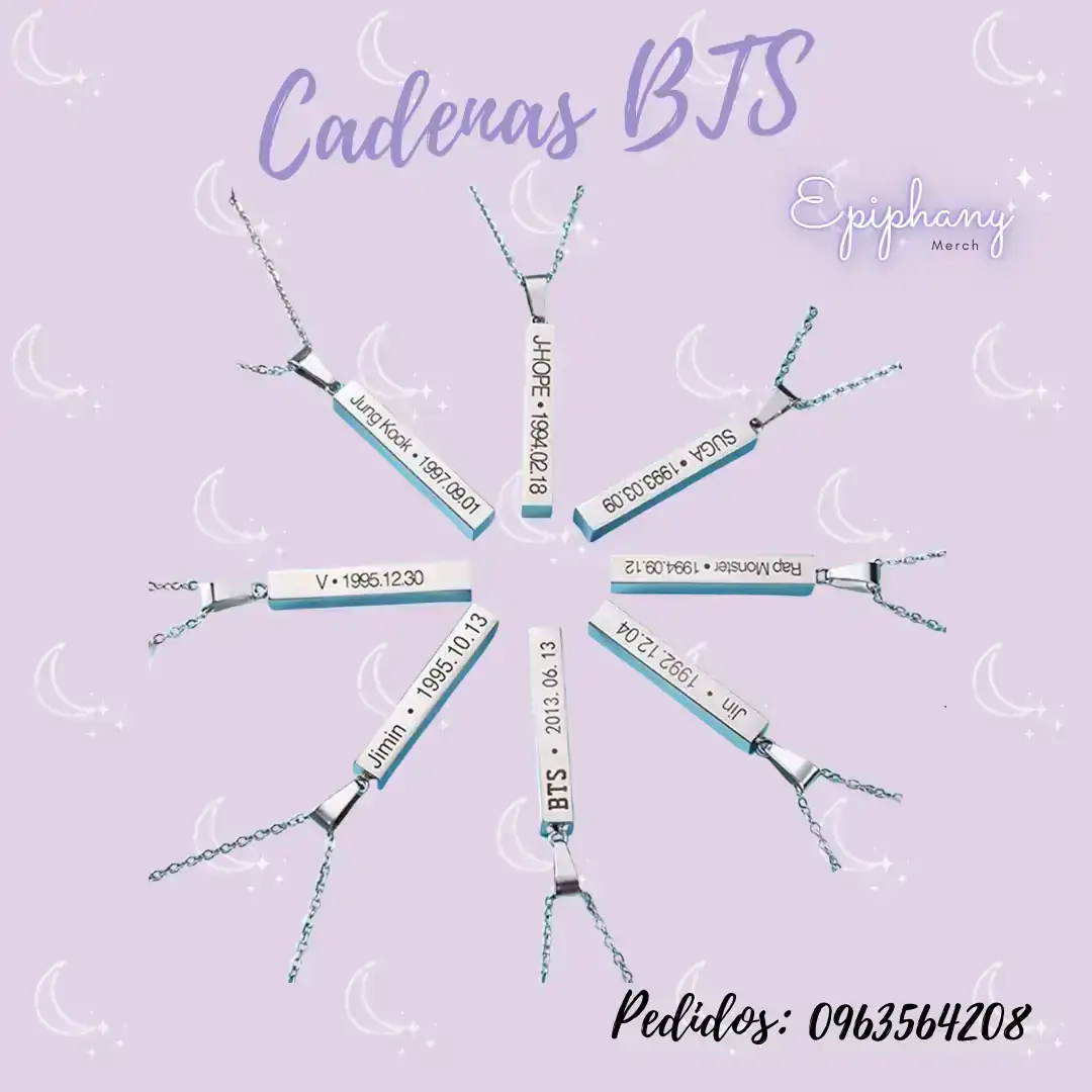 Cadenas BTS - Integrantes 4