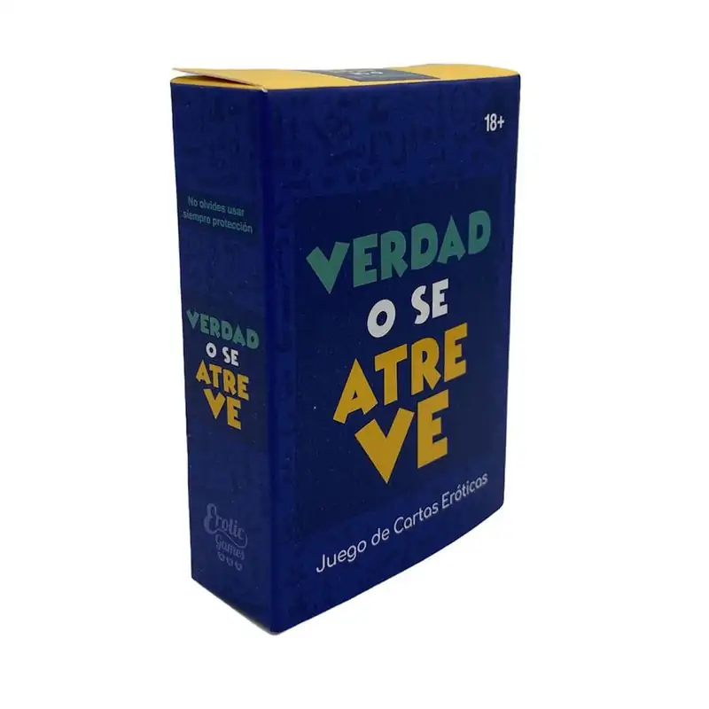 Juego de Cartas Eróticas Verdad o Se Atreve de Erotic Games 2