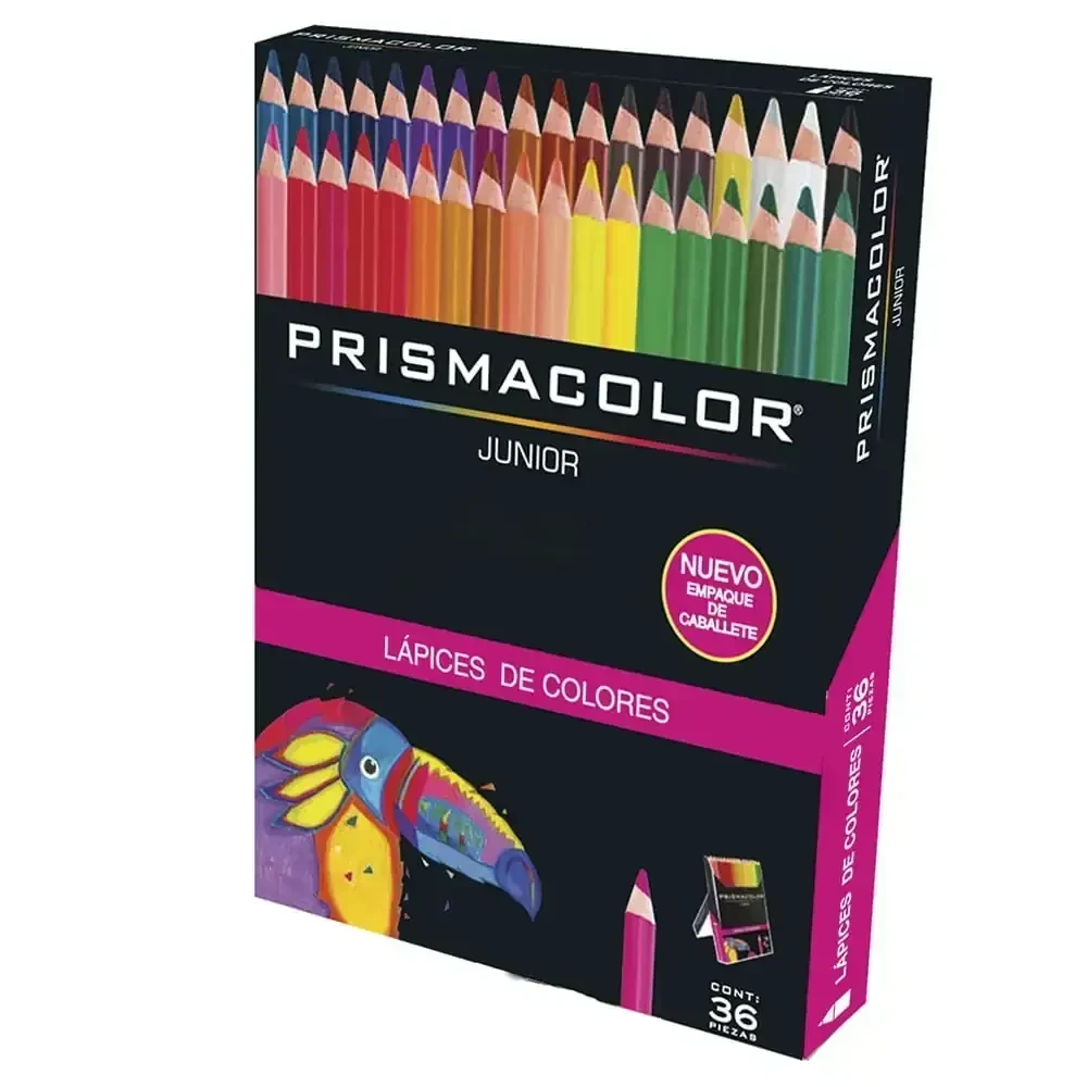Prismacolor con 36 colores escolares  2