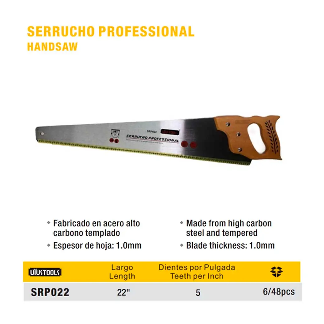 SERRUCHO PROFESIONAL UYUST 22"