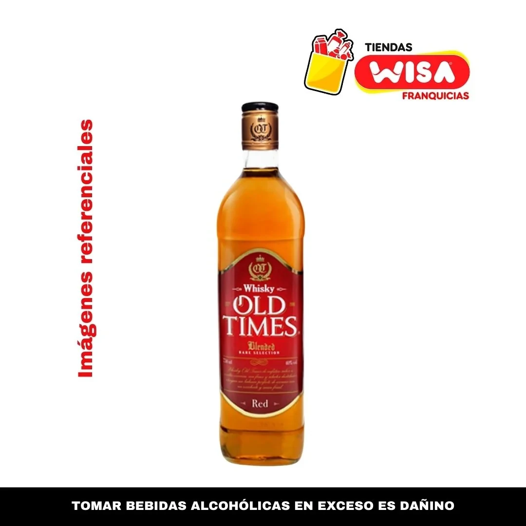 Whisky Old Times Red 750 ML