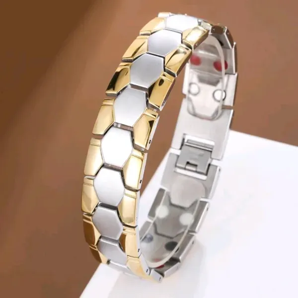 PULSERAS MAGNÉTICAS DE ACERO INOXIDABLE