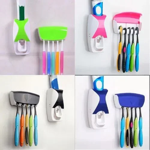 Dispensador de pasta y cepillos