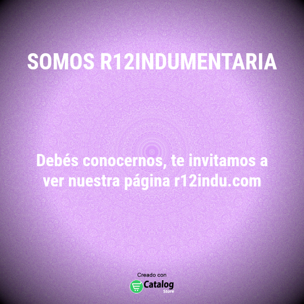 SOMOS R12INDUMENTARIA