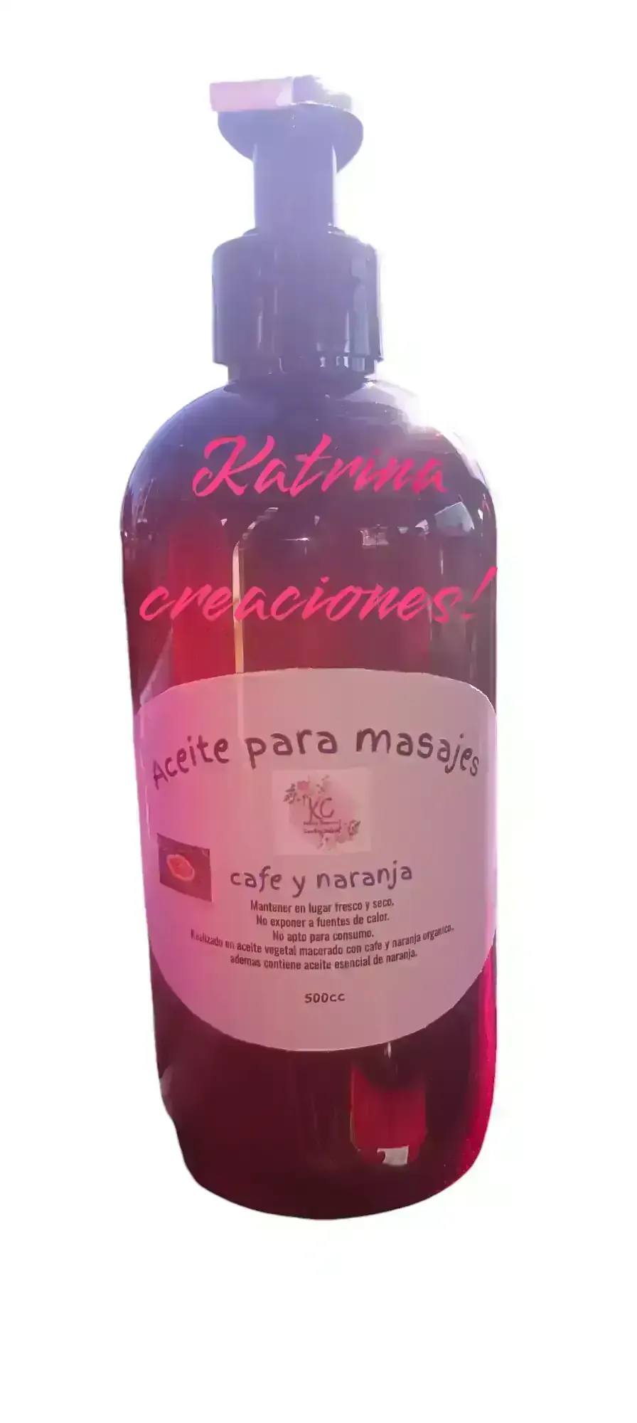 Línea de aceites naturales para masajes. 4