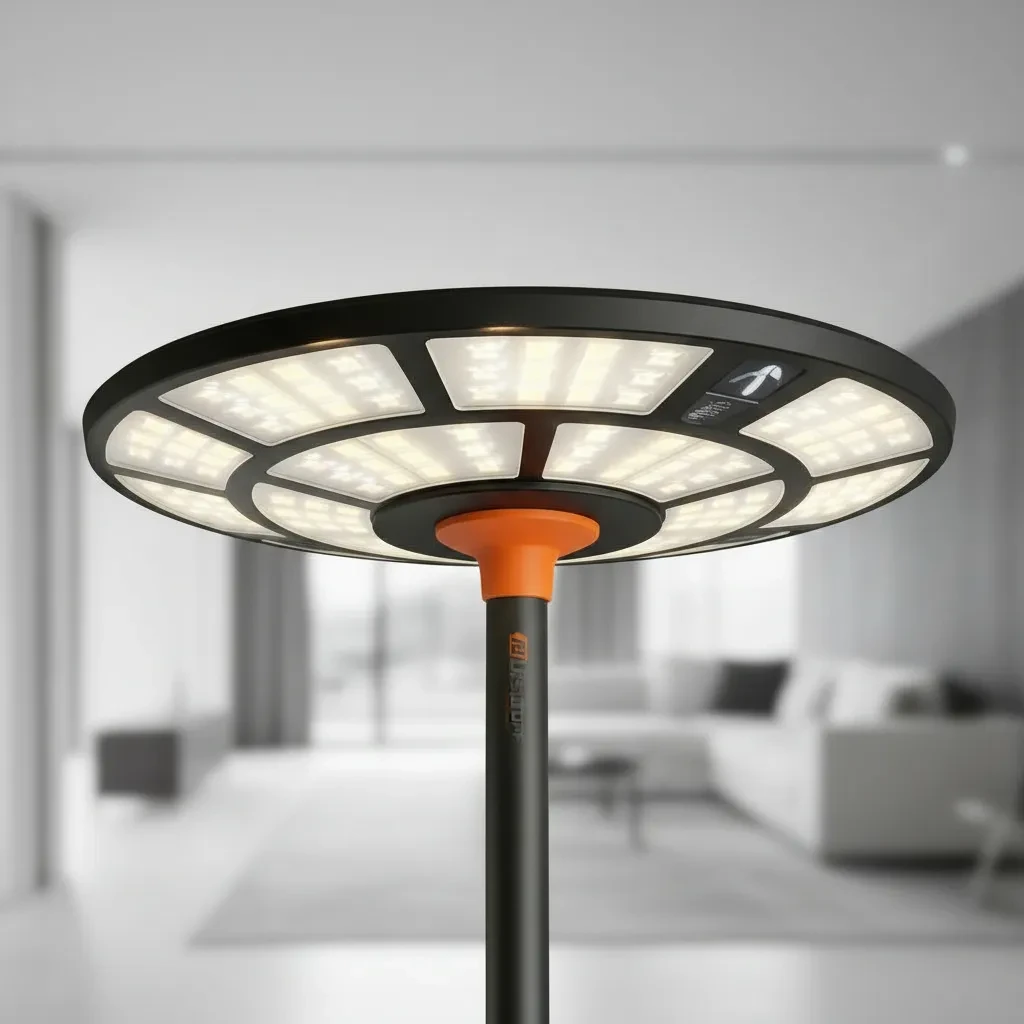 Lampara Solar Led De Pie Lusqtoff 240w 3