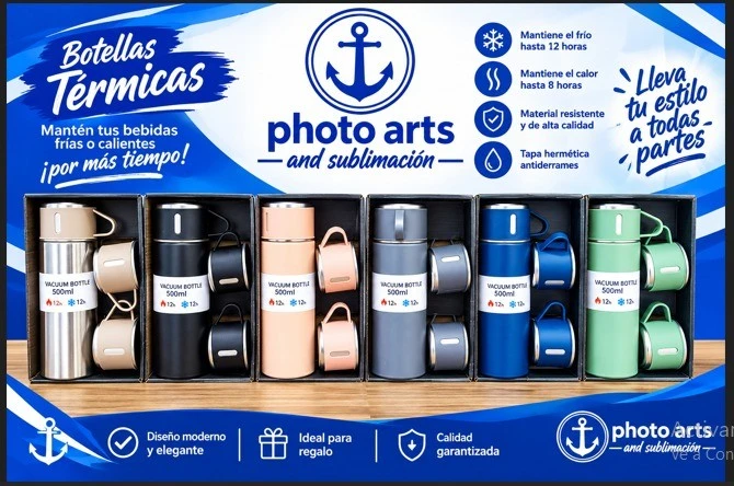 KIt Termo Vaso personalizable 