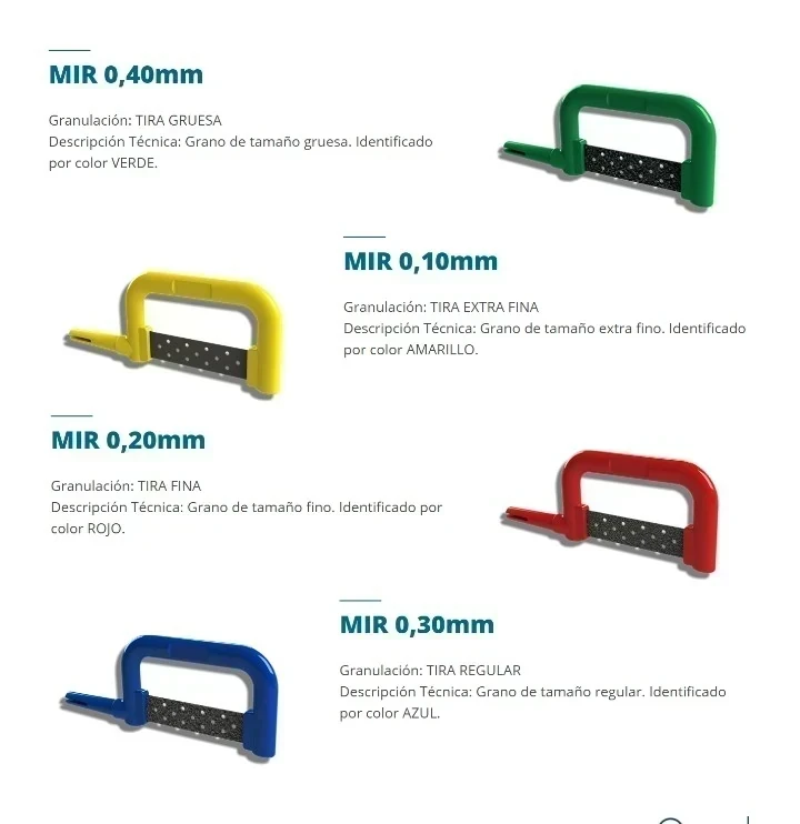 MIR INTERPROXIMAL TIRA P/DESGASTE - MICRODONT