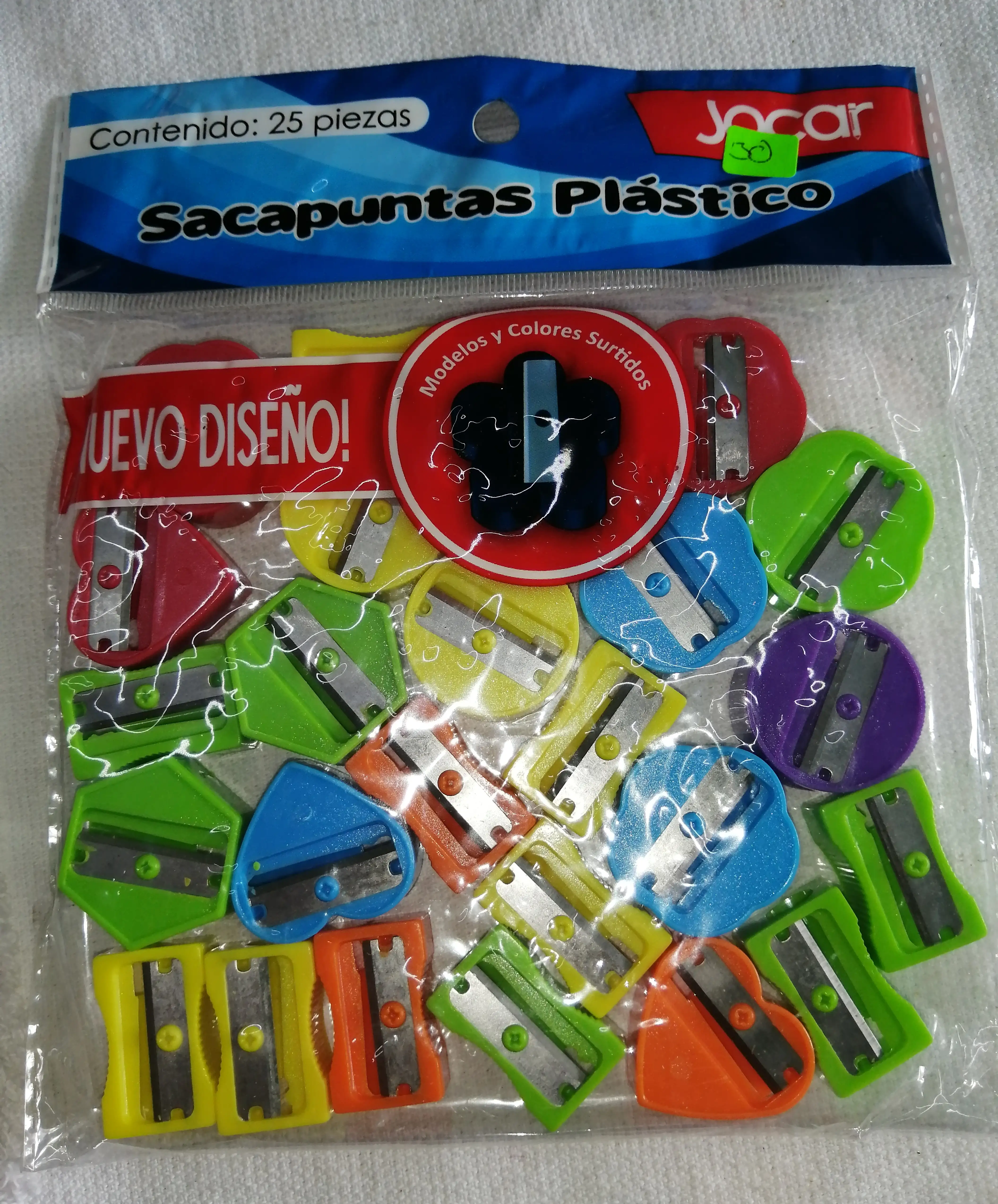 Paquete de Sacapuntas 10pz