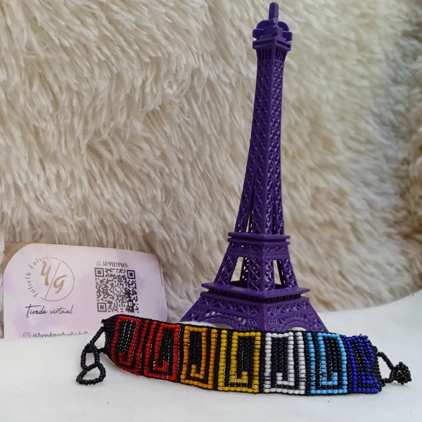 PULSERAS TEJIDAS EN TELAR