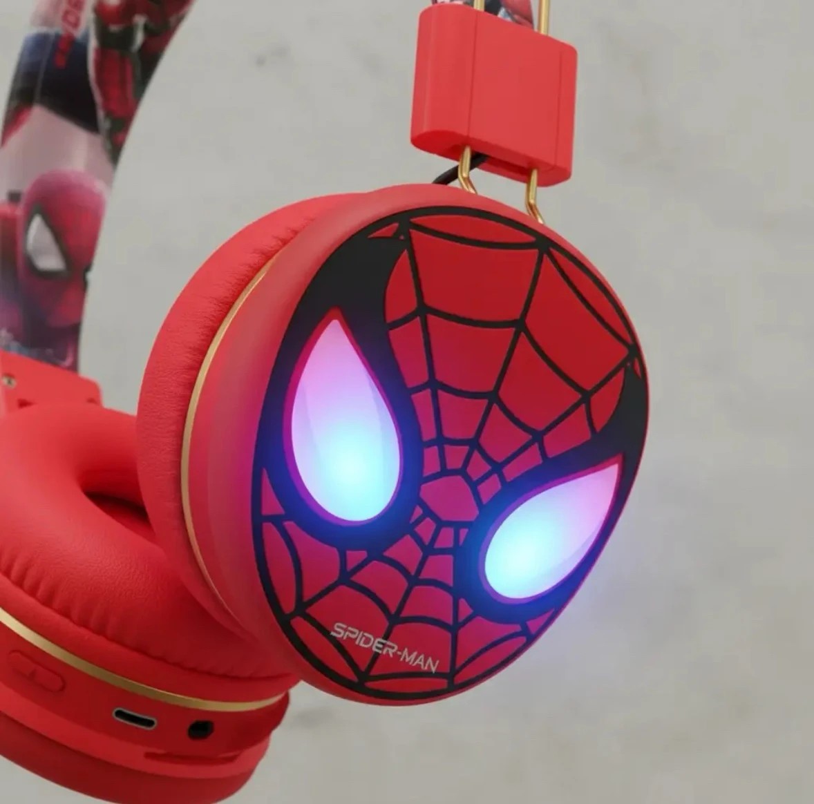 🕸️🎧 ¡Audífonos Inalámbricos de Spider-Man! 🕷️✨ Modelo AH-706E 5