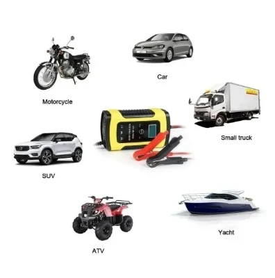 Cargador Inteligente De Batería 12v De Auto 6