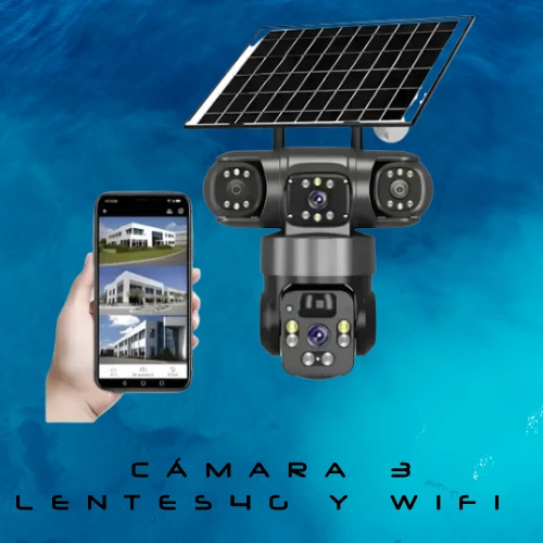 Cámara Fs A2388 4g Espía Solar 12 Mp Panorámica La Cámara