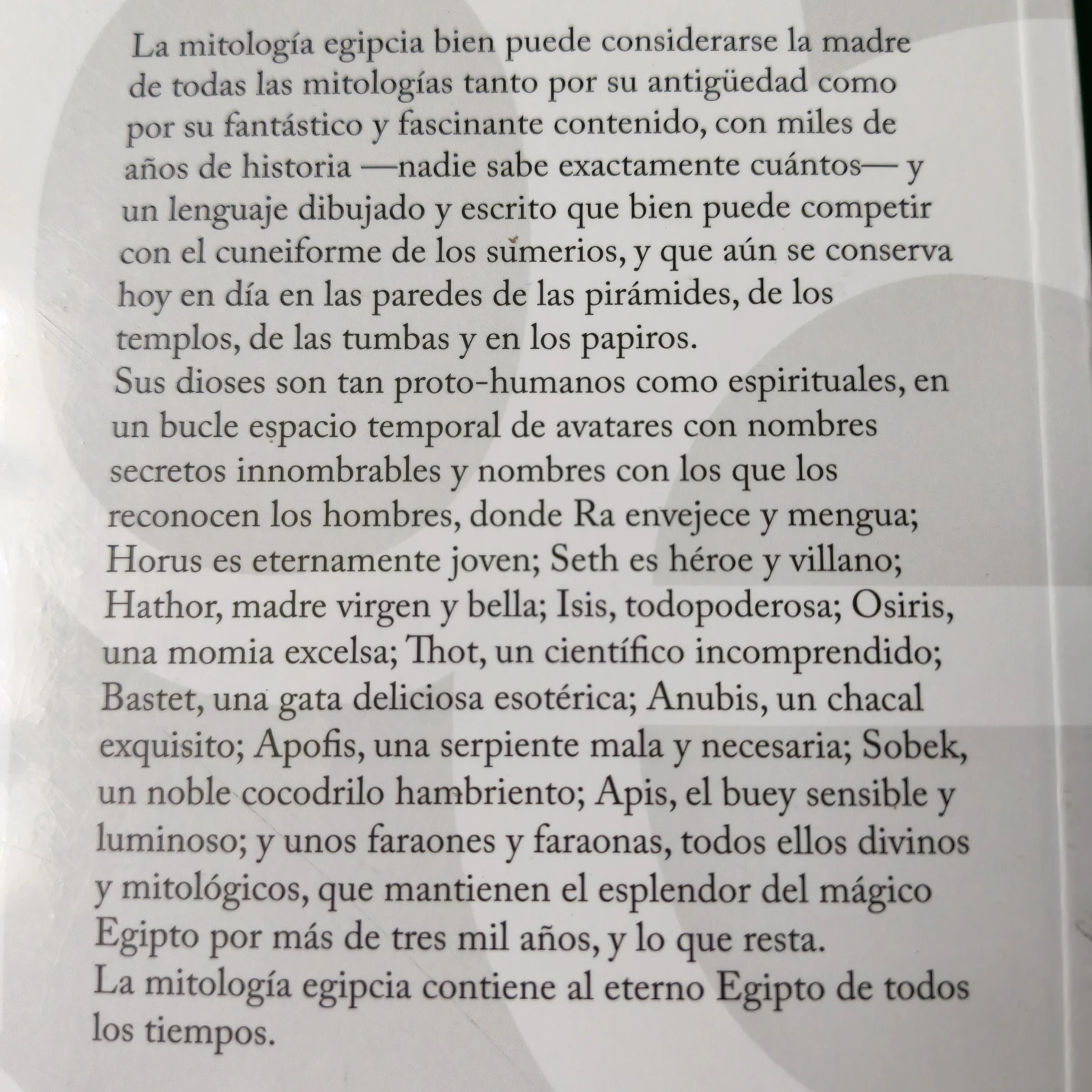 Mitología egipcia Javier Tapia, Nuevo  4