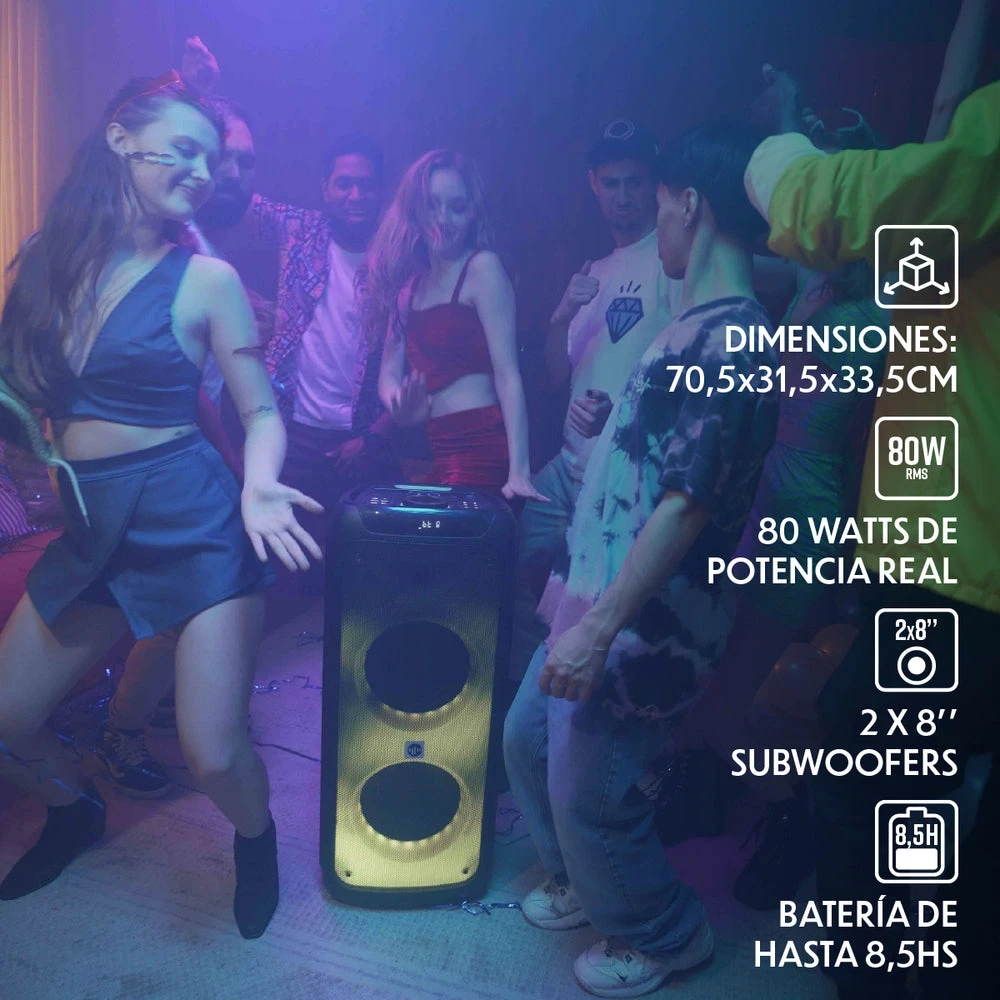 PARLANTE POTENCIADO STROMBERG TONE 2 3