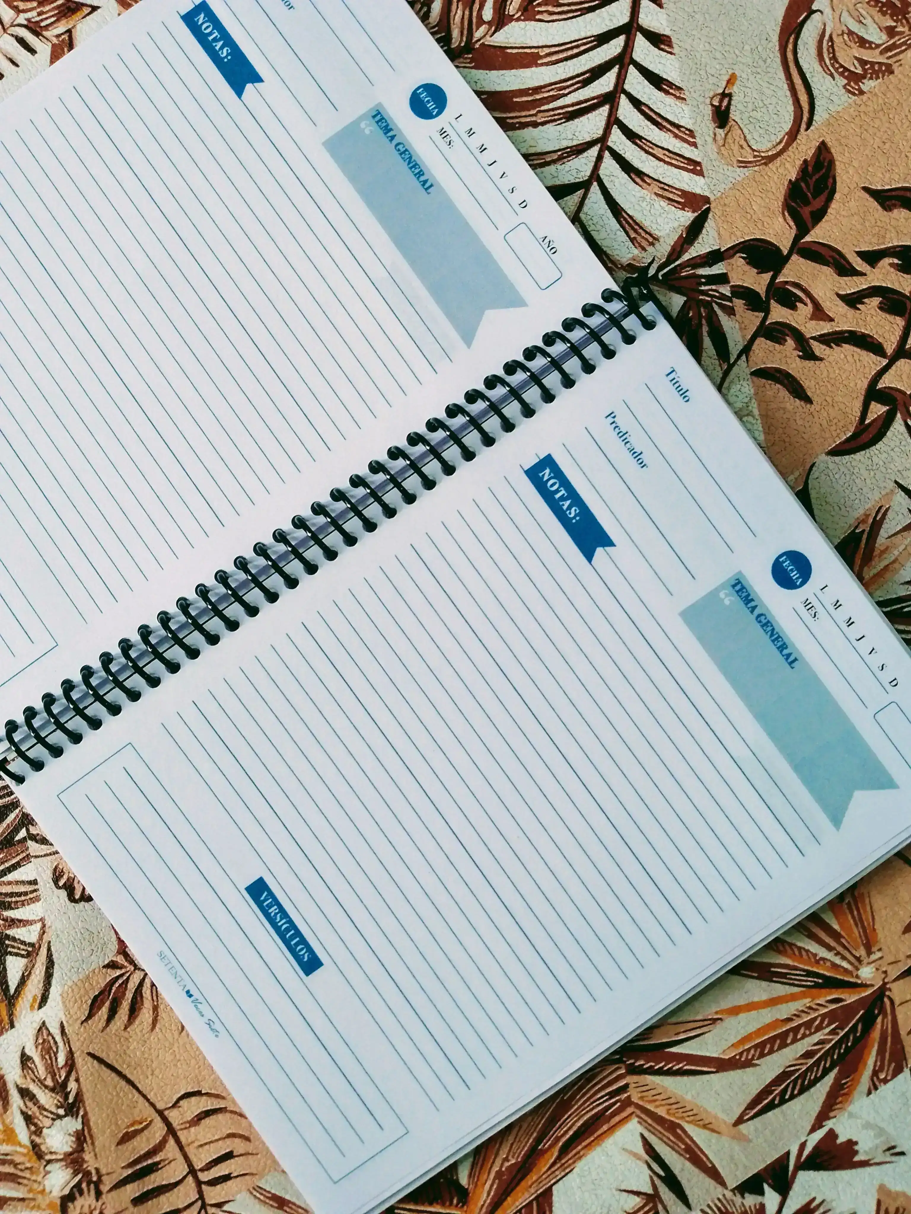Agenda personalizada Hombre Cristiano XL 2