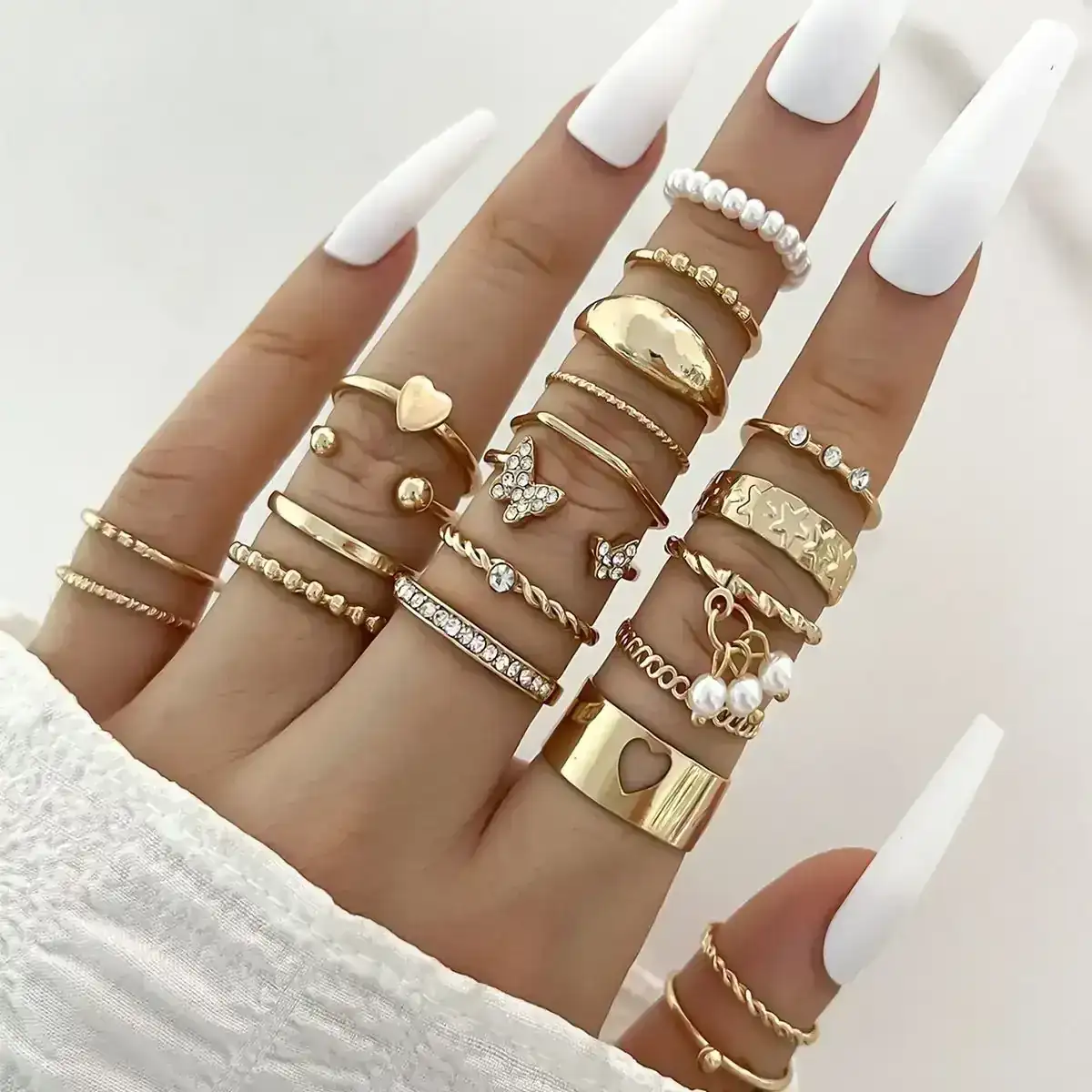 Set x21 Anillos Shawa REF: D32