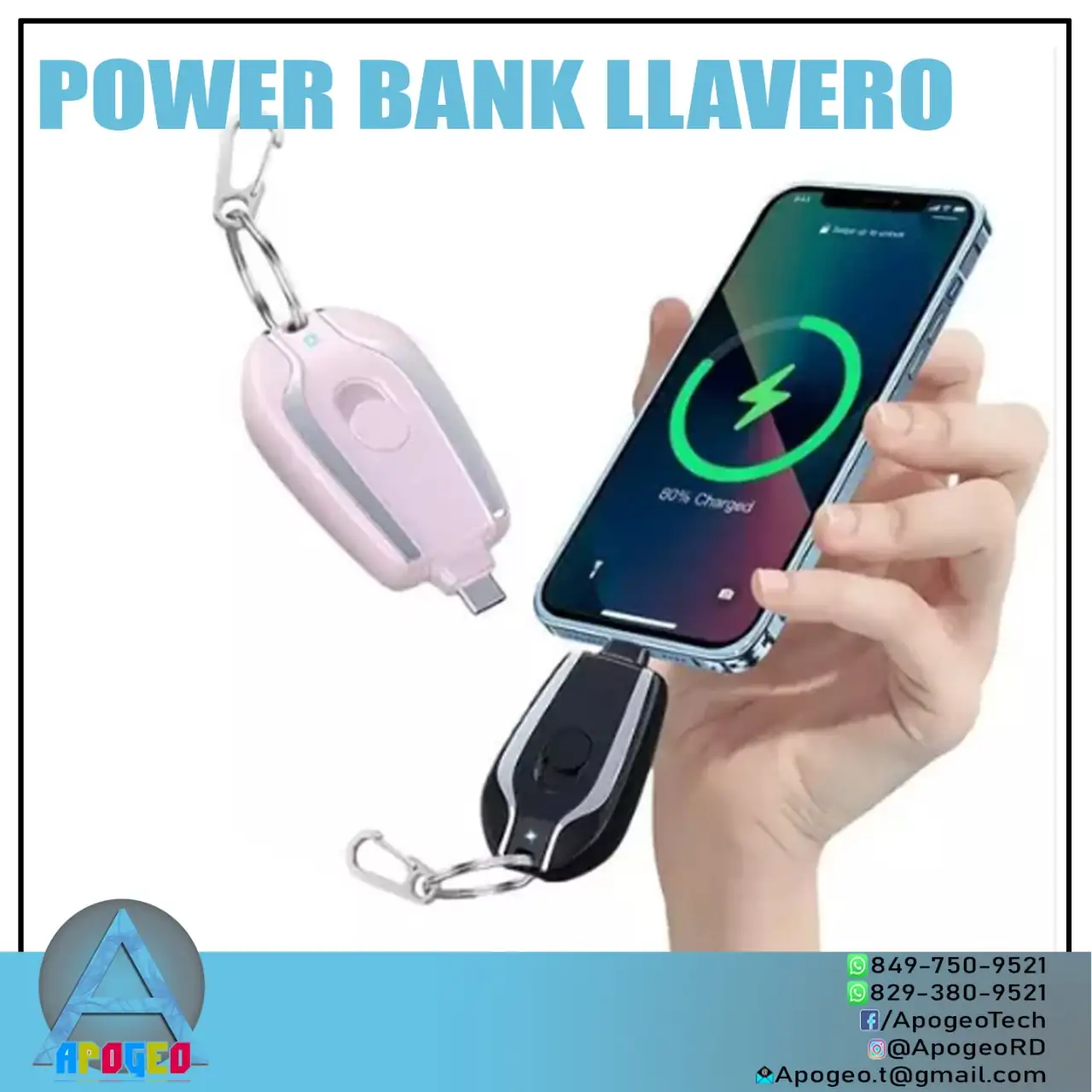 Power Bank Llavero