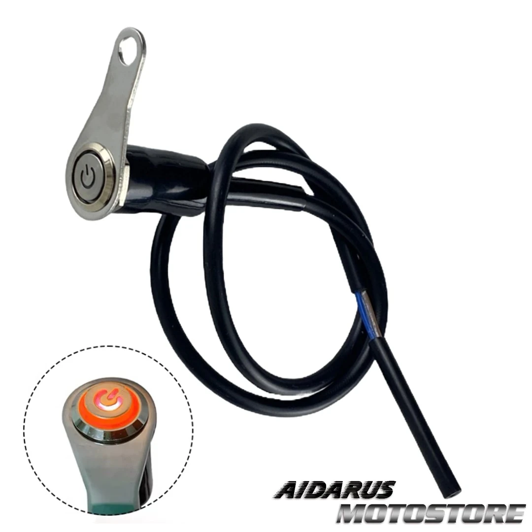 INTERRUPTOR 1 PULSO LED ROJO